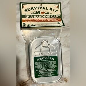Survival Kit In A Sardine Can